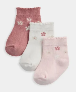 Floral Socks (Pack of 3)