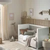 Franklin Cotbed & Premium Pocket Spring Mattress Bundle - White Wash