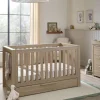 Franklin Cotbed & Premium Pocket Spring Mattress Bundle - Oak