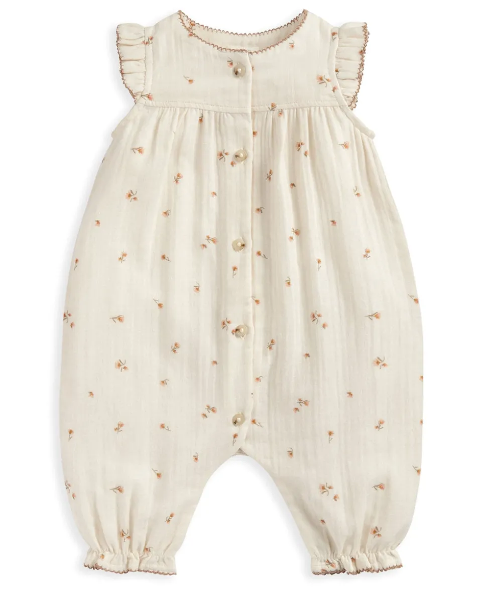 Frill Shoulder Romper