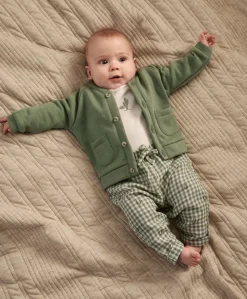 Gingham Jacket, Trousers & Bodysuit Set