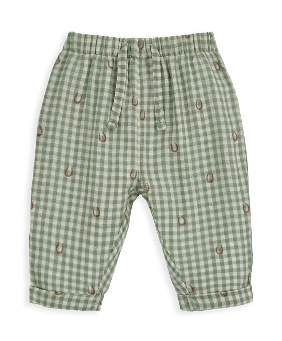 Gingham Jacket, Trousers & Bodysuit Set