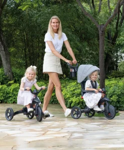 Globber Explorer Trike Foldable 4 in 1 - Black