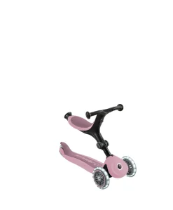 Globber Go Up Active Lights Eco - Berry