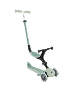 Globber Go Up Active Lights Eco – Pistachio