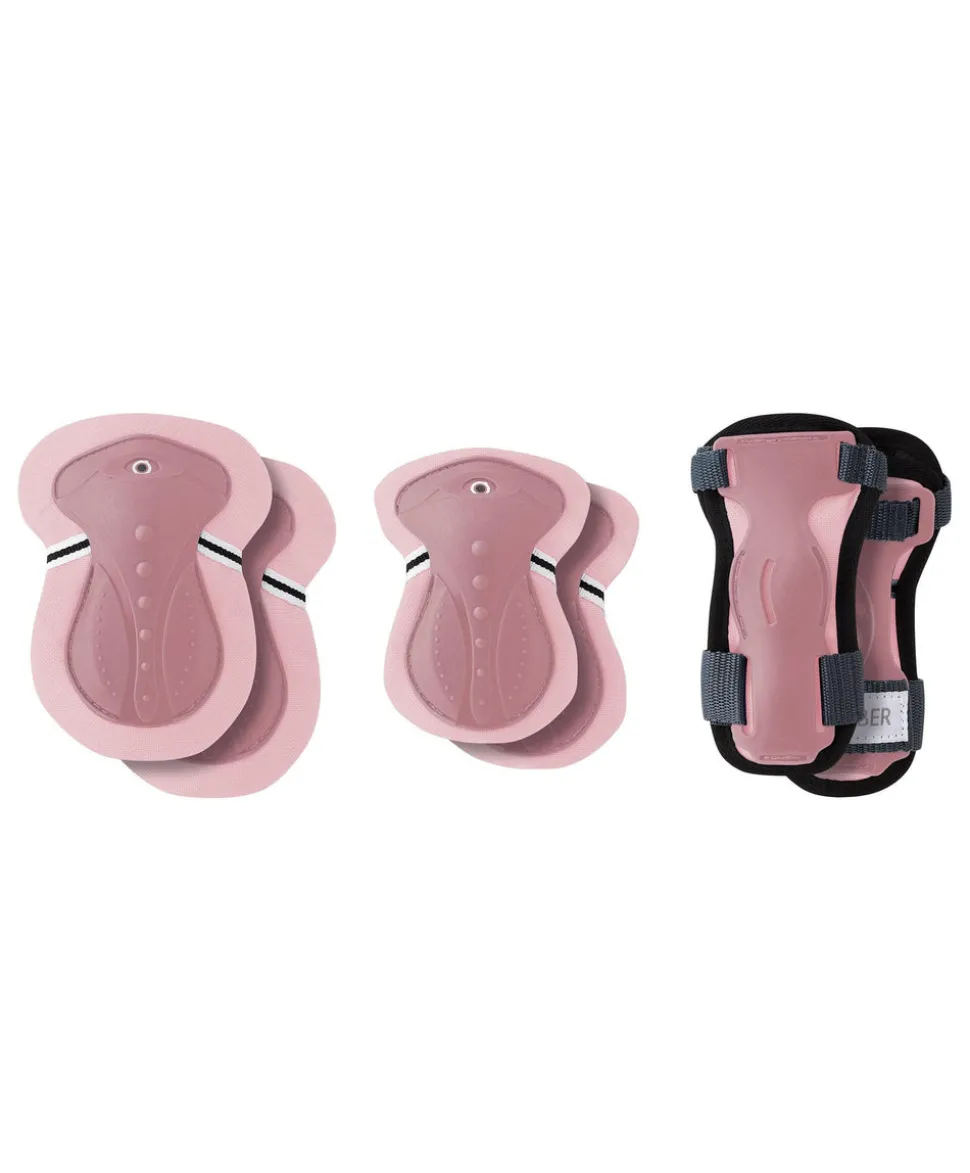 Globber Junior Protective Pads - Pastel Pink