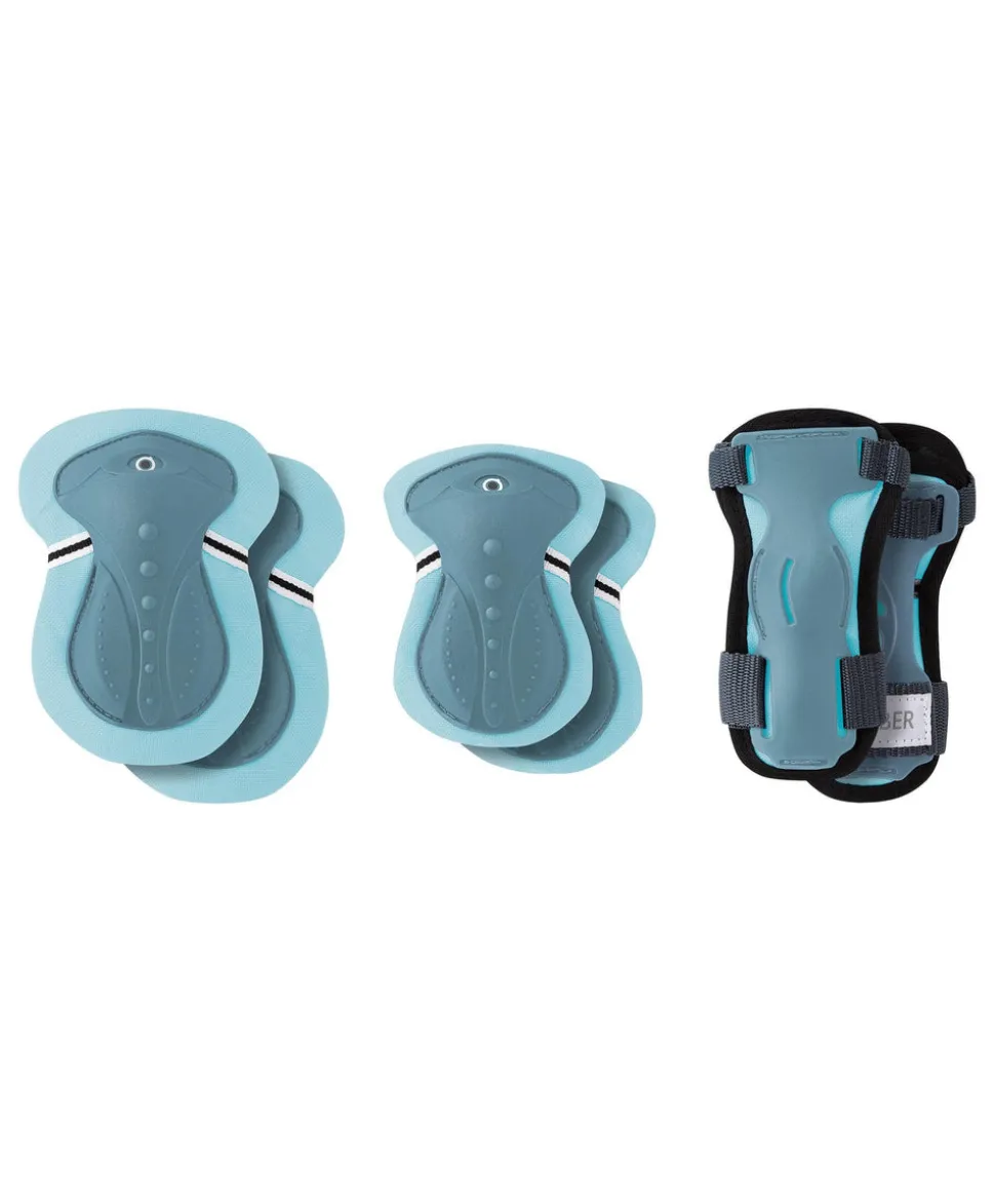 Globber Junior Protective Pads - Pastel Blue