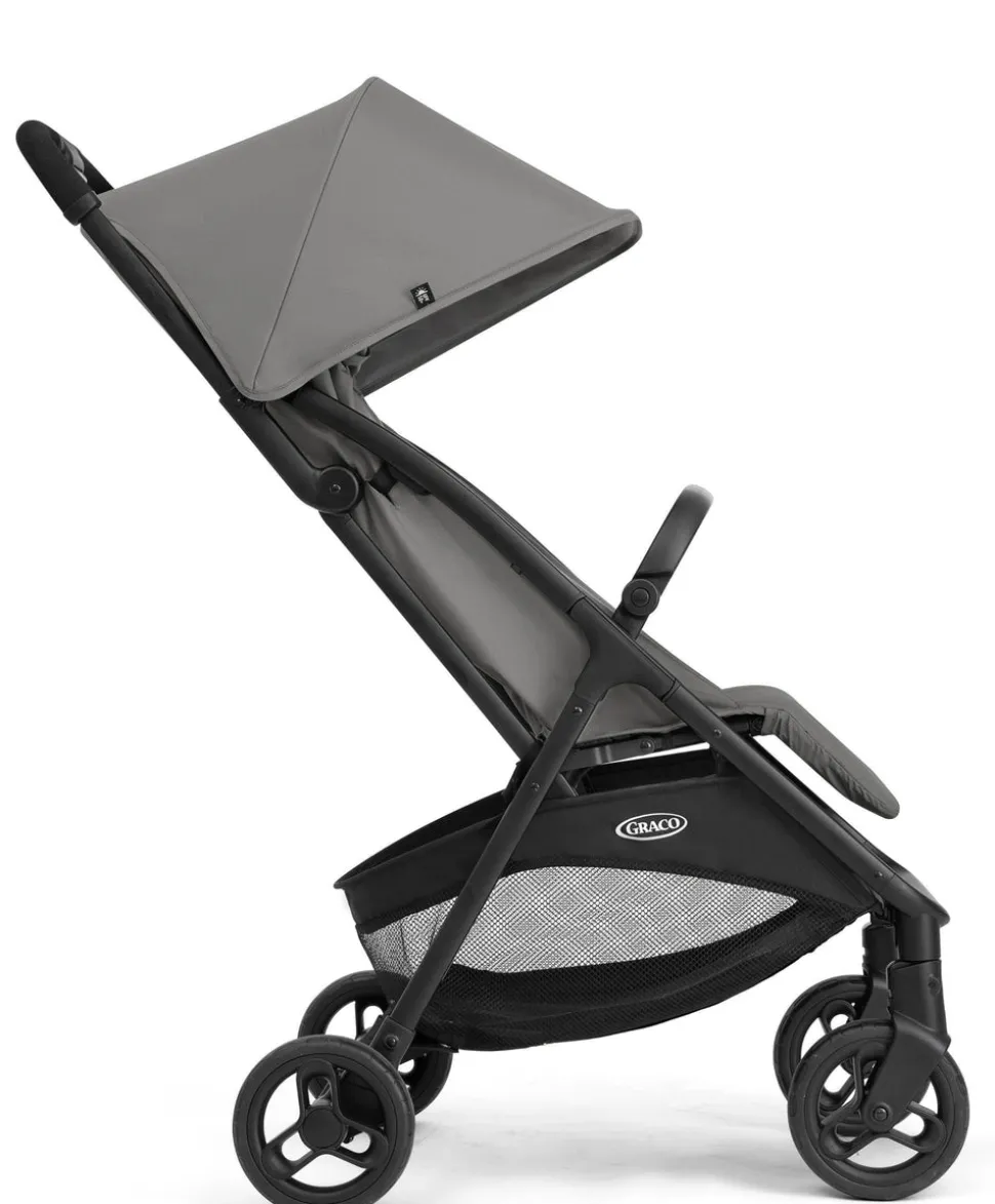 Graco MyyLite Quick Folding Travel Stroller Steeple Gray