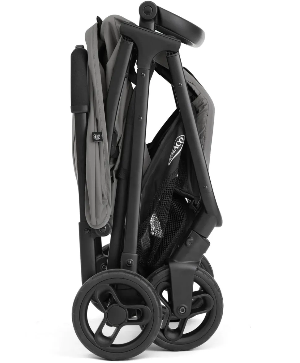 Graco MyyLite Quick Folding Travel Stroller Steeple Gray