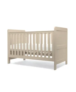 Hampden Cotbed & Premium Pocket Spring Cotbed Mattress Bundle - Cashmere