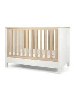 Harwell 3 Piece Small Cotbed Range with Dresser Changer & Wardrobe - White