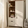 Harwell 3 Piece Small Cotbed Range with Dresser Changer & Wardrobe - Cashmere