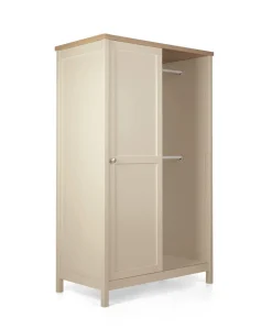 Harwell 3 Piece Small Cotbed Range with Dresser Changer & Wardrobe - Cashmere