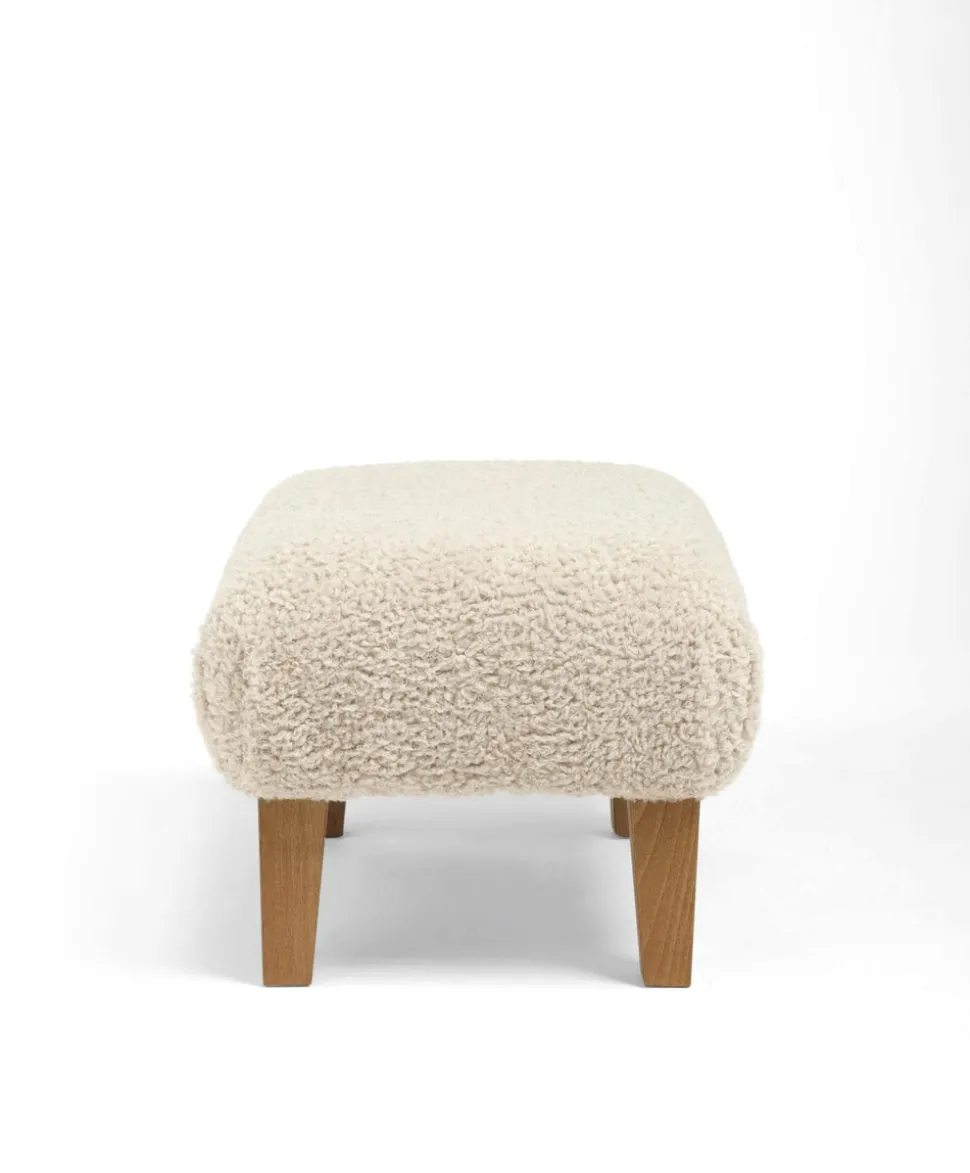 Hilston Nursing Chair & Footstool Set - Biscuit Teddy