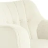 Hilston Nursing Chair & Footstool Set - Feather Sherpa