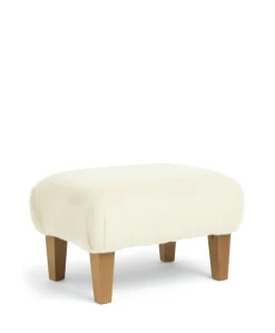 Hilston Nursing Chair & Footstool Set - Feather Sherpa