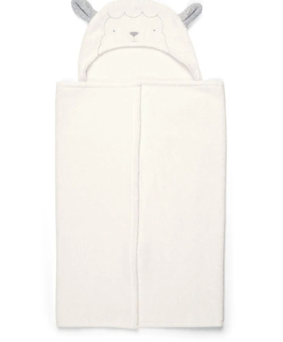 Hooded Baby Towel - Lamb