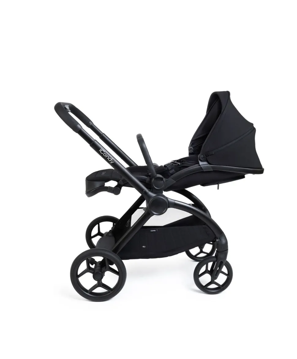 iCandy Core 2 Complete Travel Bundle with Cocoon 360 Car Seat - Black