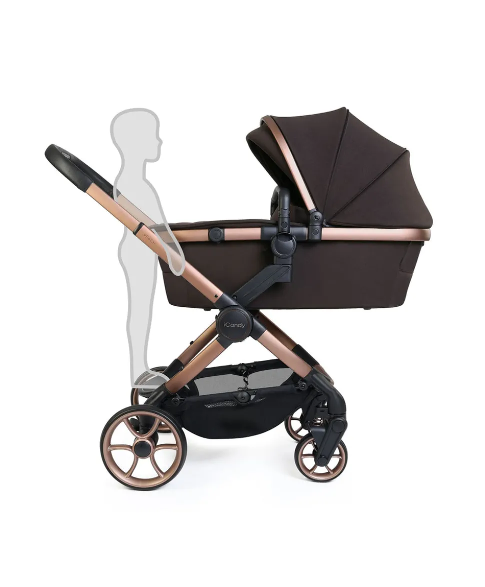 iCandy Peach 8 Complete Bundle with Cocoon 360 Car Seat - Pecan