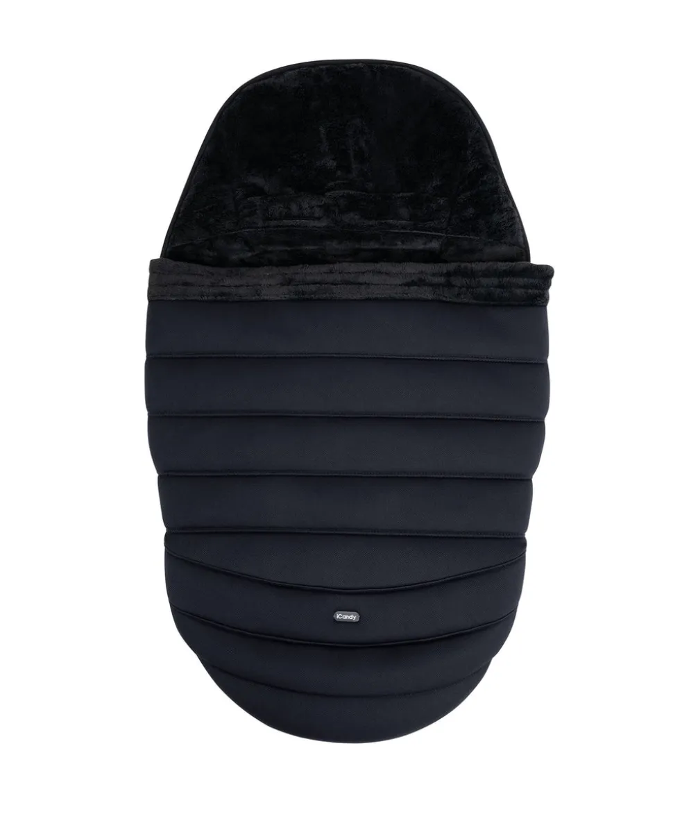 iCandy Peach 7 Footmuff - Black