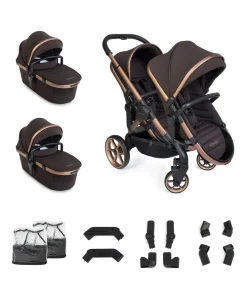 iCandy Peach 8 Twin Complete Bundle - Pecan
