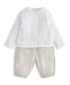 Jacket, Bodysuit, and Trousers Set (3 Pieces)