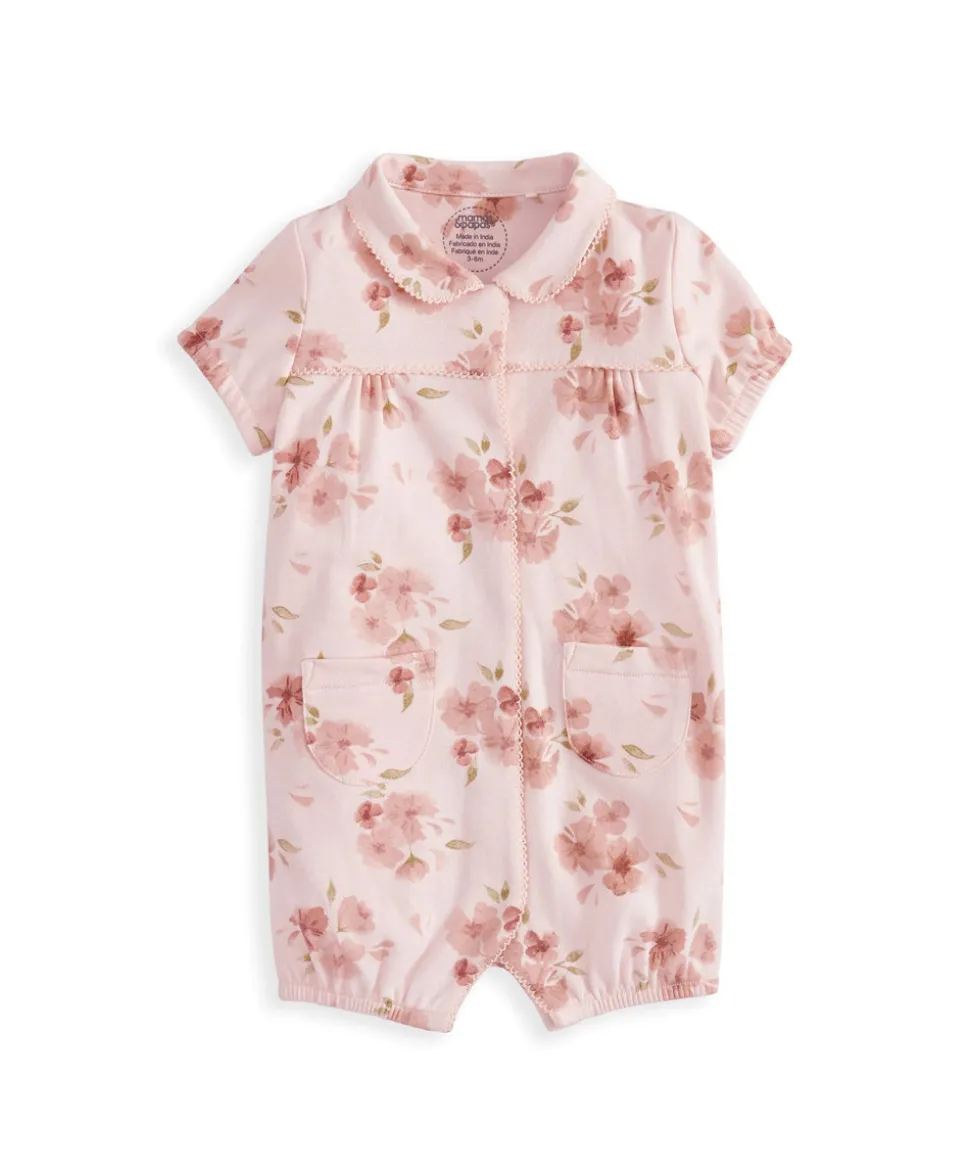 Jersery Floral Romper