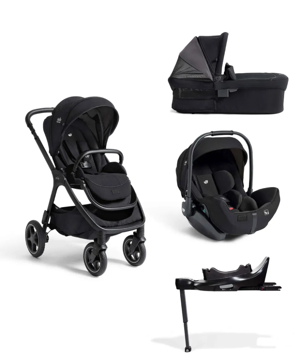 Joie finiti™ 4in1 Signature Pushchair Bundle with Joie Signature I-Level PRO Car Seat (4 pieces) - Eclipse