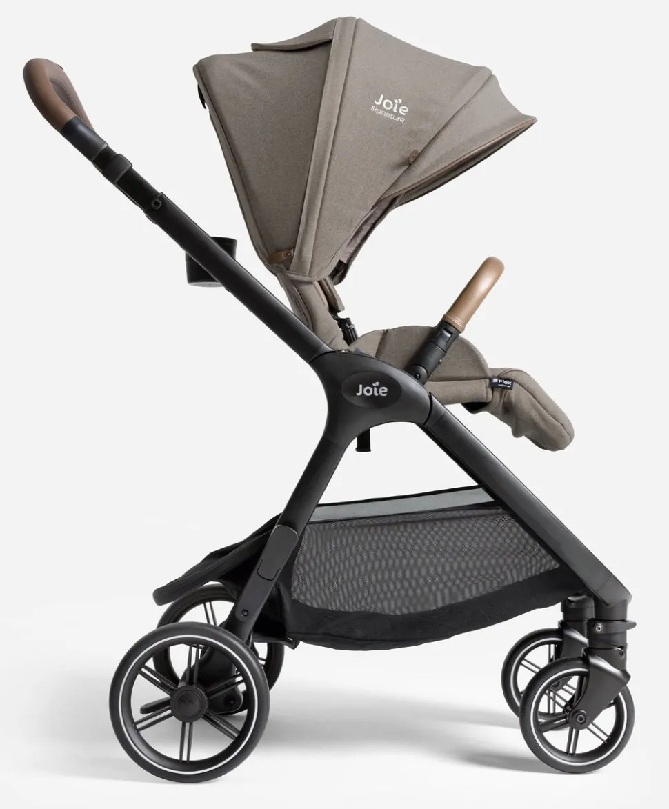Joie Signature Valora Pushchair Bundle With Joie I-Level Pro Car Seat (4 Pieces) - Maple