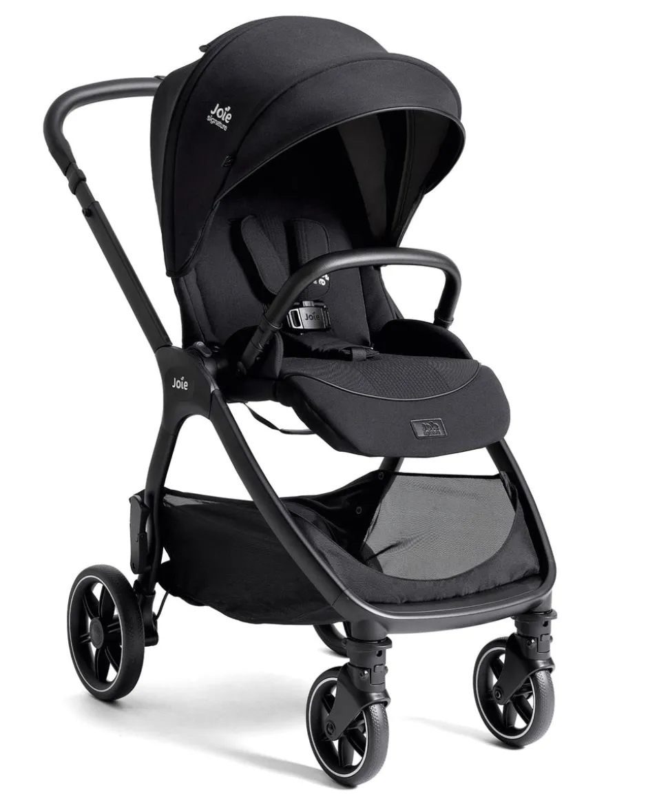 Joie Signature Valora Pushchair Bundle With Joie I-Level Pro Signature Car Seat & Base (4 Pieces) - Eclipse