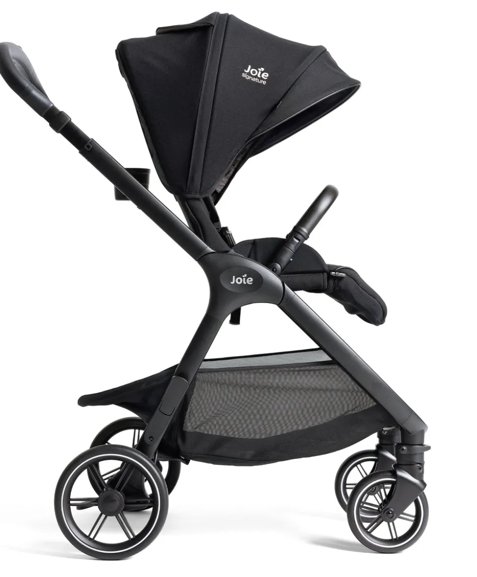 Joie Signature Valora Pushchair Bundle With Joie I-Level Pro Signature Car Seat & Base (4 Pieces) - Eclipse