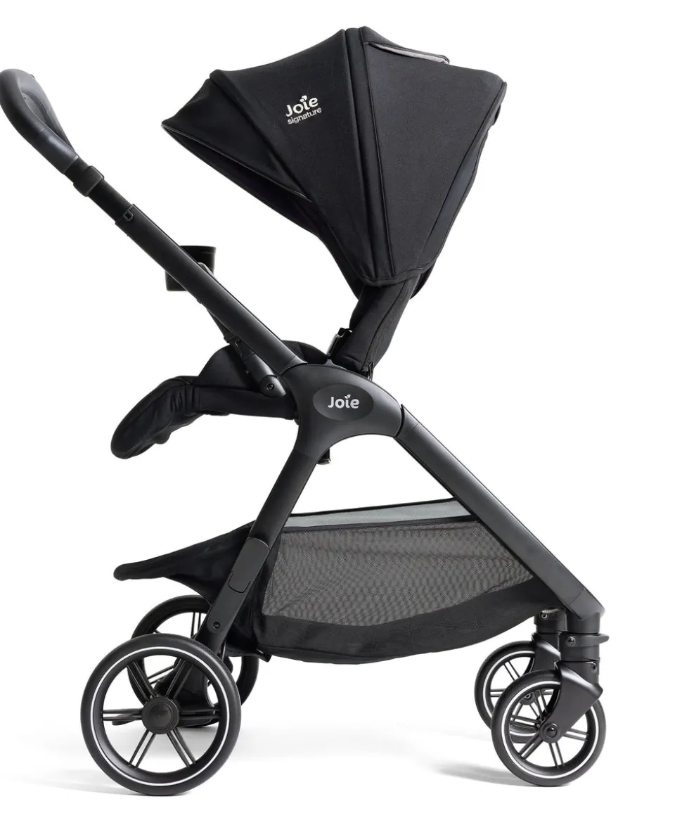 Joie Signature Valora Pushchair Bundle With Joie I-Level Pro Signature Car Seat & Base (4 Pieces) - Eclipse