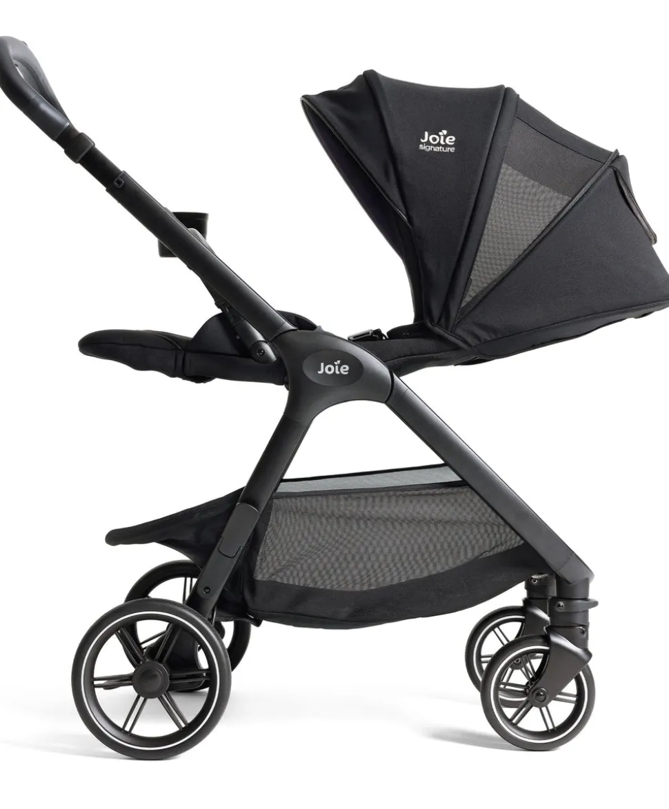 Joie Signature Valora Pushchair Bundle With Joie I-Level Pro Signature Car Seat & Base (4 Pieces) - Eclipse