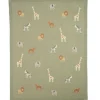 Knitted Blanket - Safari Sage