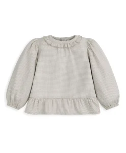 Knitted Girls Waistcoat & Top Set