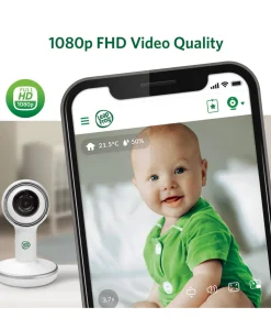 LeapFrog LF5817HD 7 Inch Over-the-Cot Smart Baby Monitor