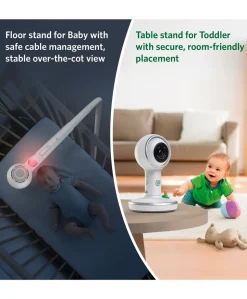 LeapFrog LF5817HD 7 Inch Over-the-Cot Smart Baby Monitor