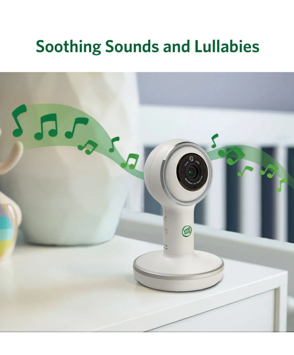 LeapFrog LF5817HD 7 Inch Over-the-Cot Smart Baby Monitor