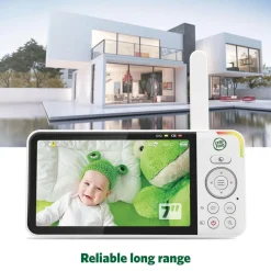 LeapFrog LF920HD 7 Inch Video Baby Monitor & Floorstand - White