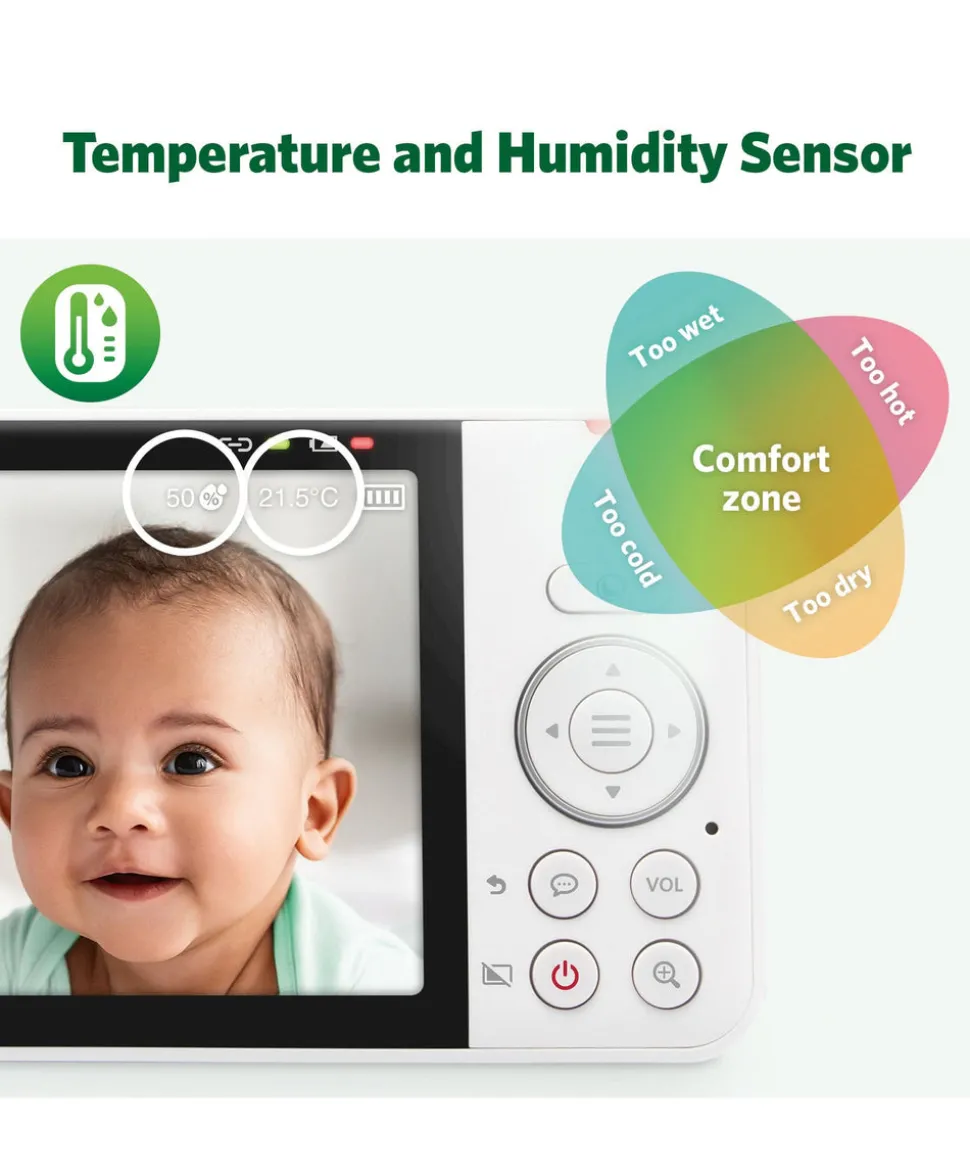 LeapFrog LF4915HD 5 Inch Wi-Fi Pan & Tilt Monitor