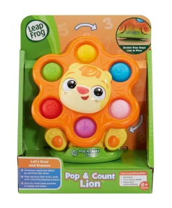 LeapFrog Pop & Count Lion Sensory Toy