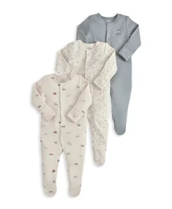 Little Explorer Sleepsuits (Pack of 3)
