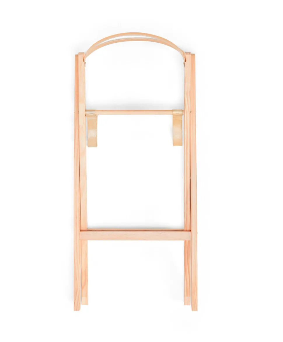Little Green Sheep Moses Basket Stand - Natural