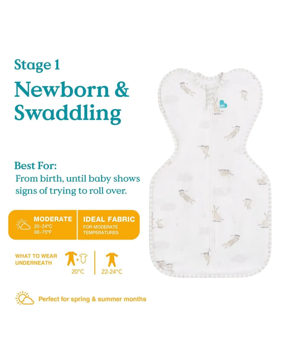 Love to Dream Swaddle Up™ (1.0 Tog) - Cloud Bunny