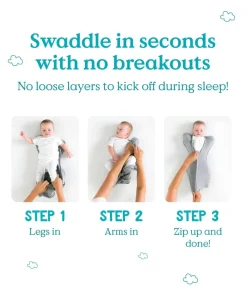 Love to Dream Swaddle Up™ (1.0 Tog) - Cloud Bunny