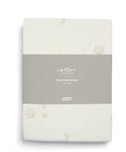 Lua Fitted Sheets (Pack of 2) - Cosmic Sky