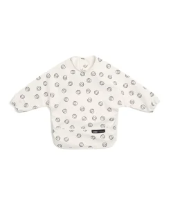 Mamas & Papas Another Fox Long Sleeved Bibs (2 Pack) Faces/Cheetah Spot