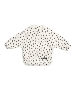 Mamas & Papas Another Fox Long Sleeved Bibs (2 Pack) Faces/Cheetah Spot