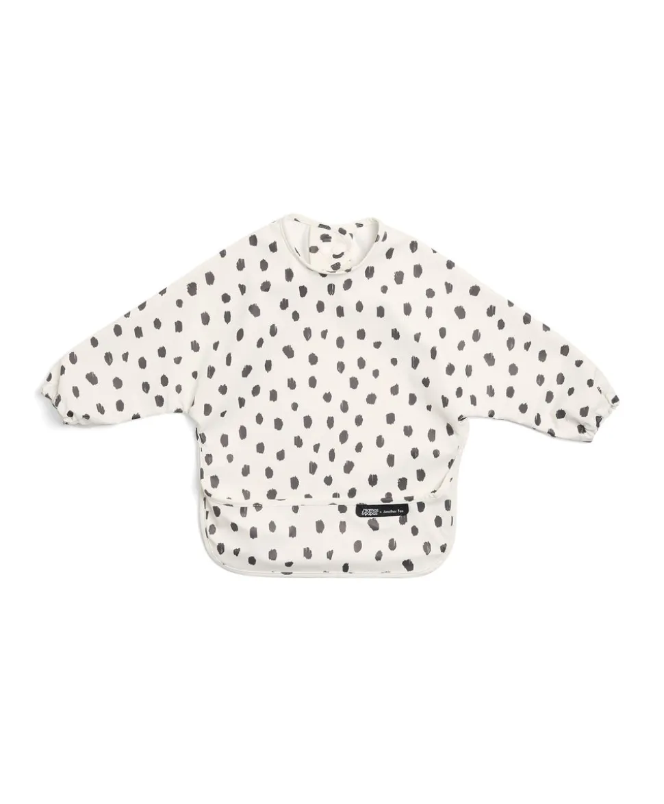 Mamas & Papas Another Fox Long Sleeved Bibs (2 Pack) Faces/Cheetah Spot
