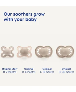 MAM Original Night 0-6m Soother (2 Pack)